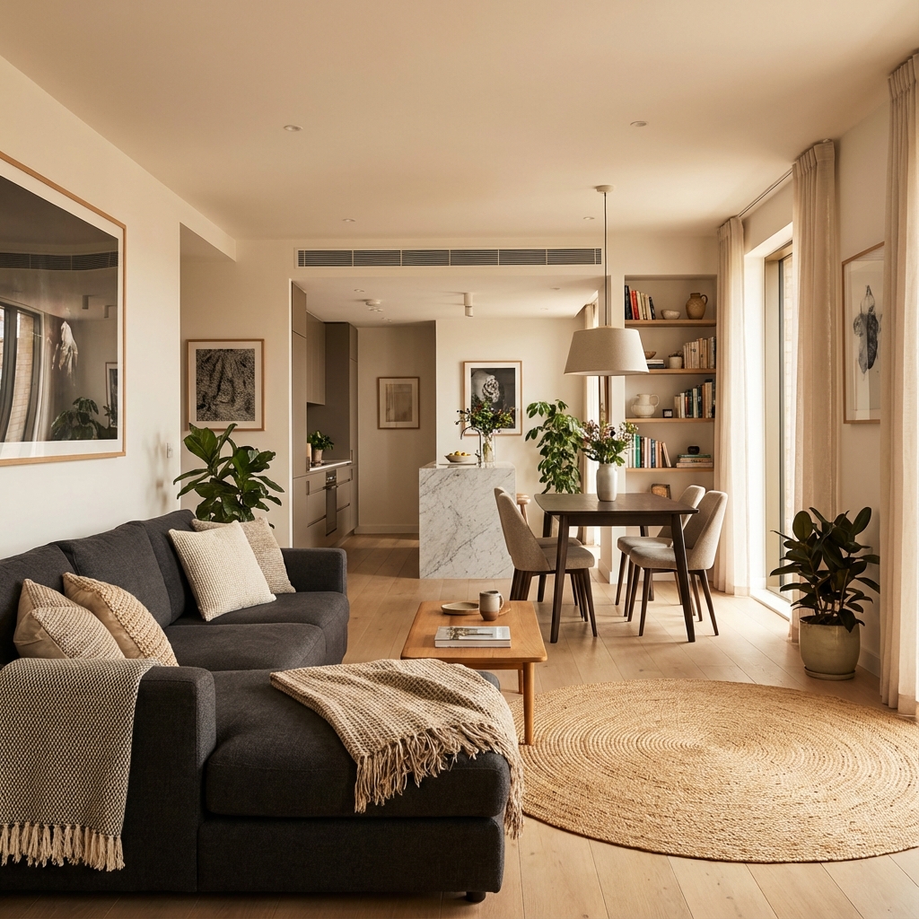 Großen Raum Einrichten